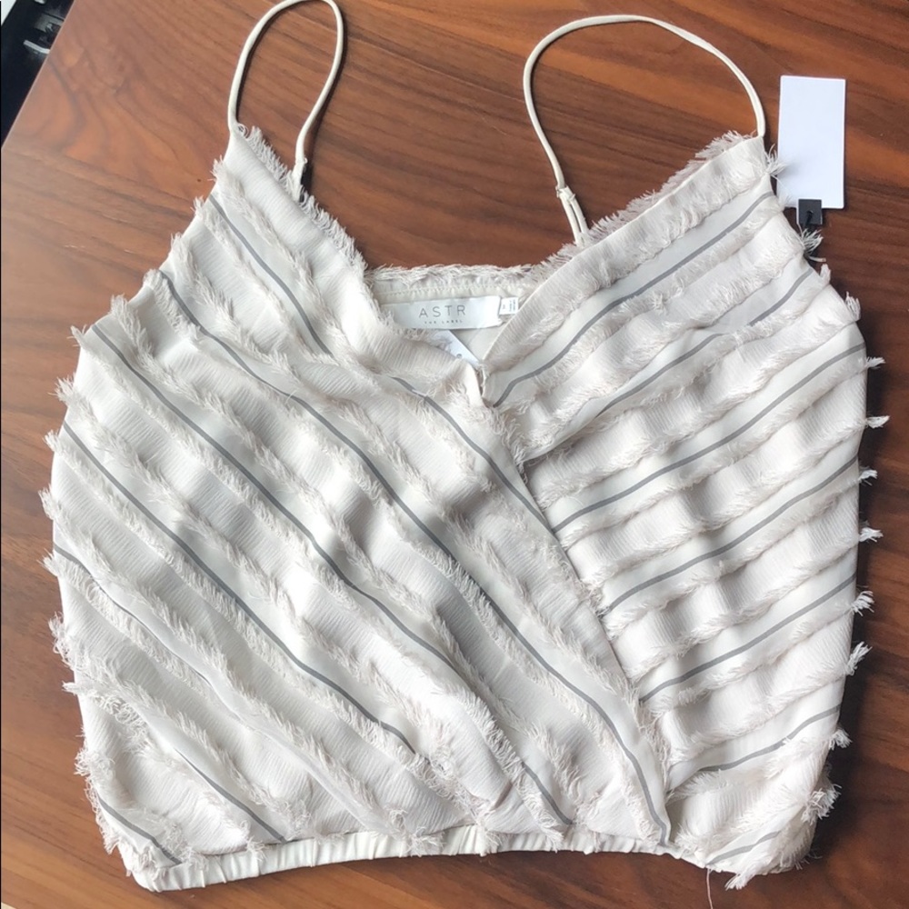 ASTR Eyelash Trim Camisole - Size M